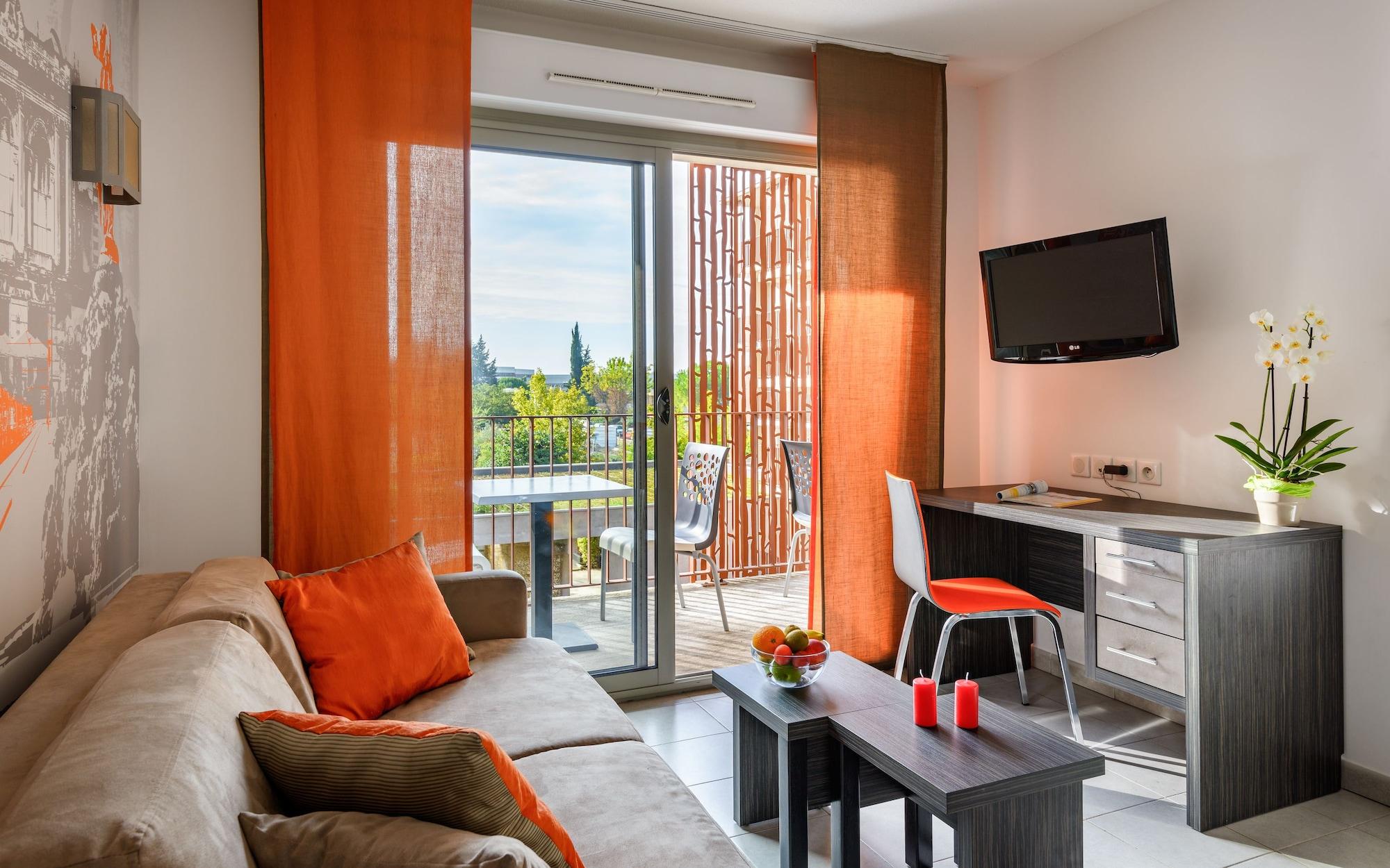 Lagrange Aparthotel Montpellier Millenaire Eksteriør billede