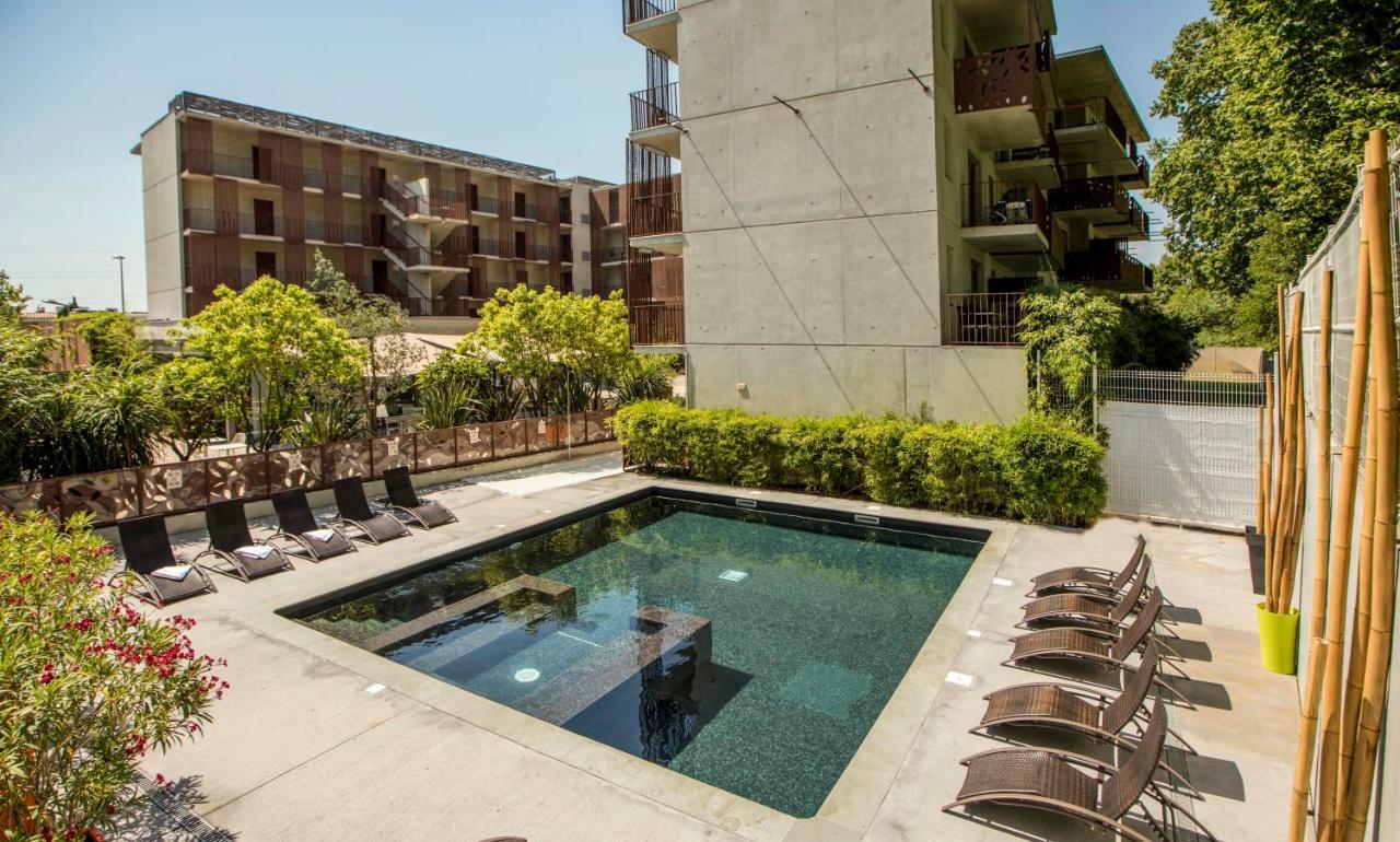 Lagrange Aparthotel Montpellier Millenaire Eksteriør billede